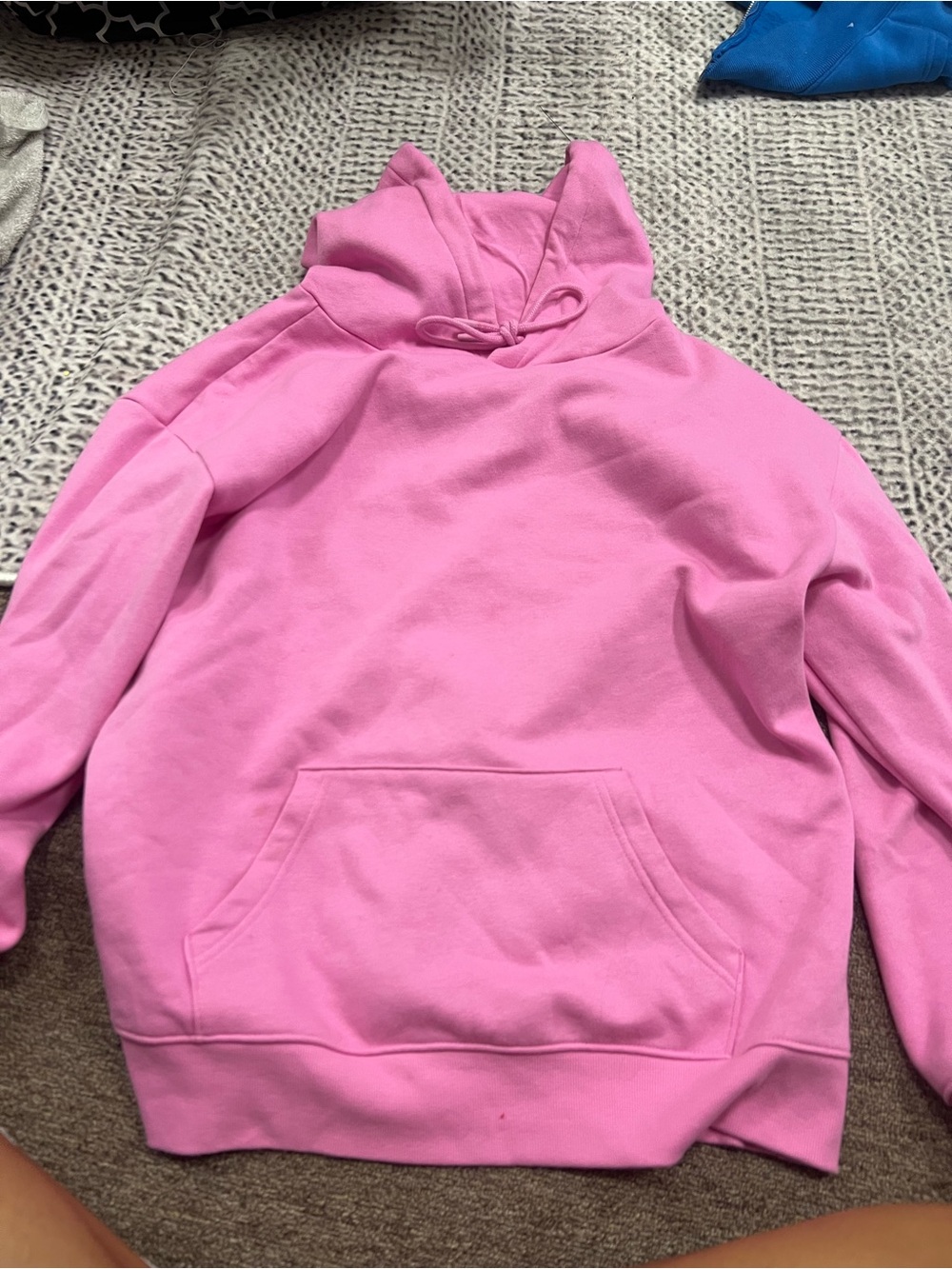 Pink Pullover Hoodie
